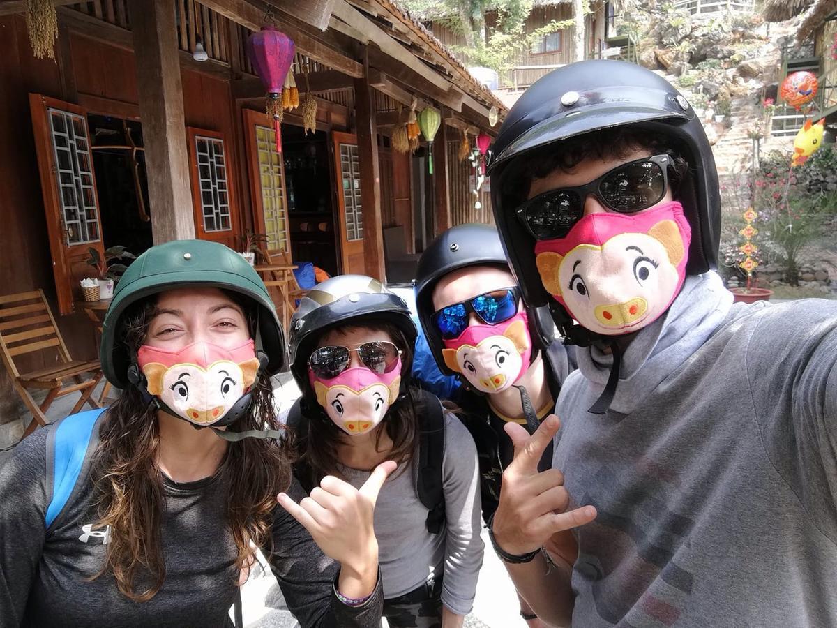 Green Hill Hostel&Tour Ha Giang Buitenkant foto